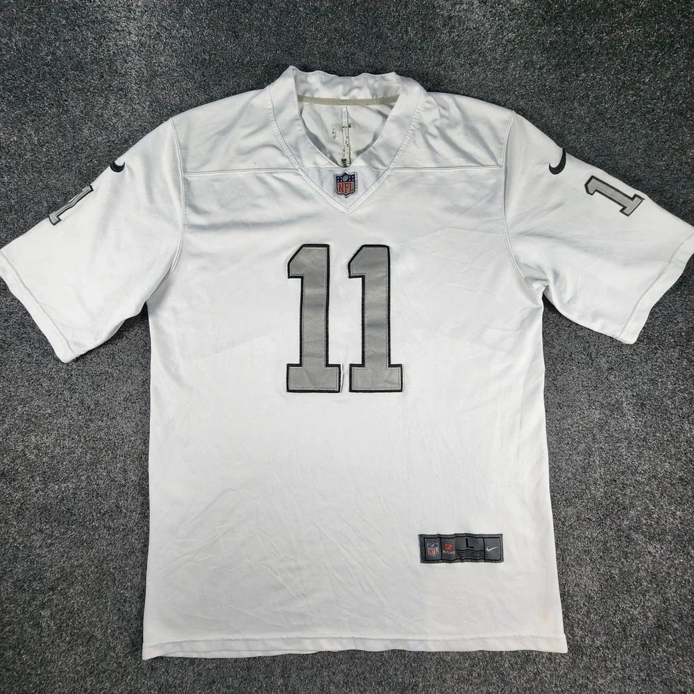 Nike NFL Las Vegas Raiders Henry Ruggs III #11 Football Jersey Mens Large White